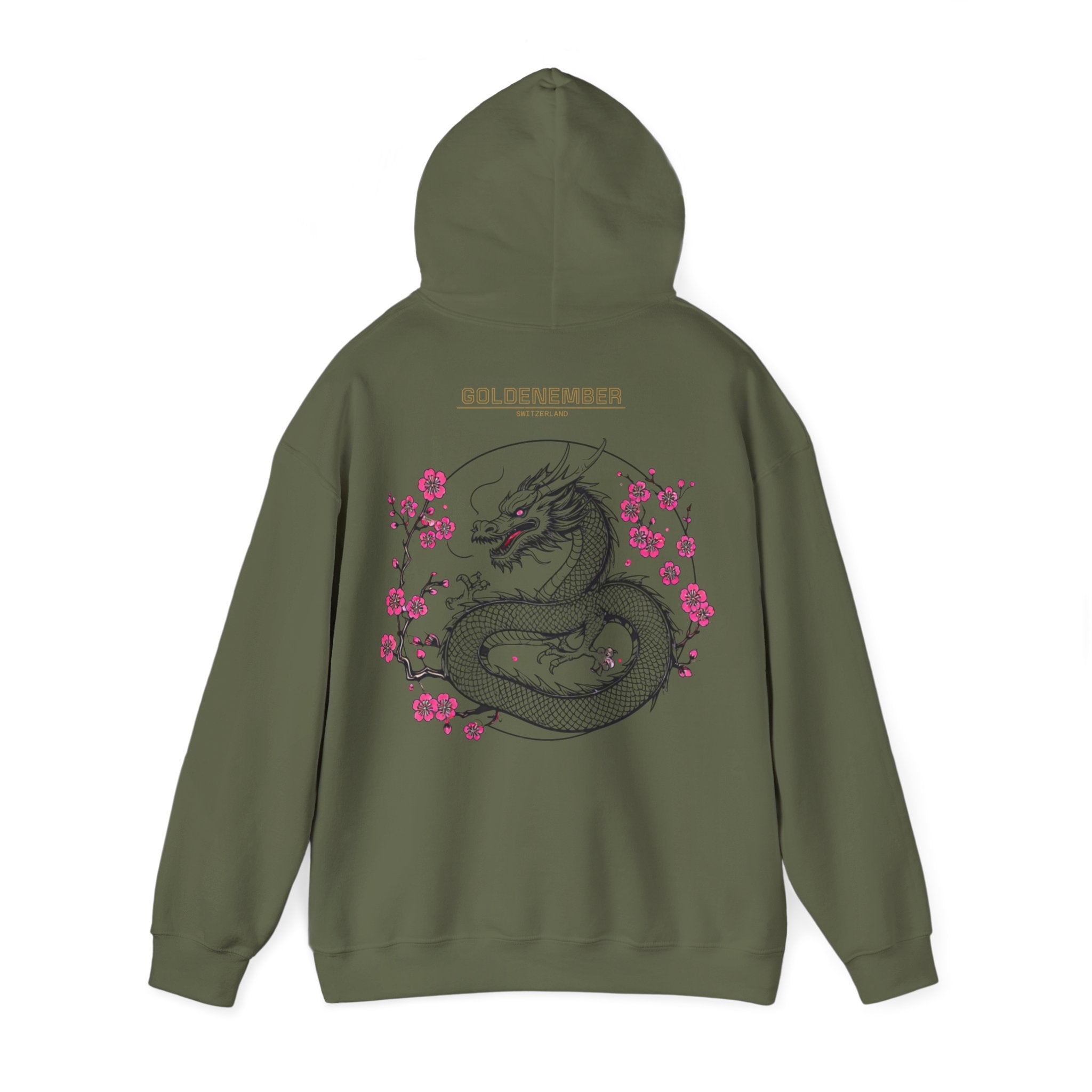 "Be the art" Cherry Blossom Dragon - Hoodie