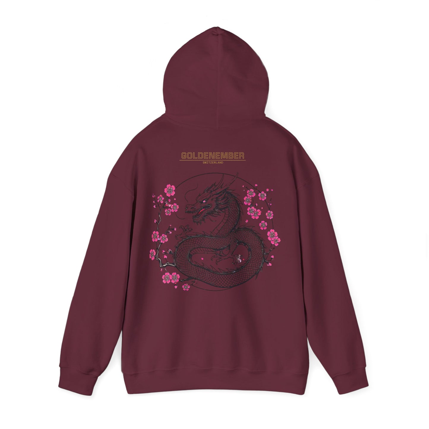 "Be the art" Cherry Blossom Dragon - Hoodie