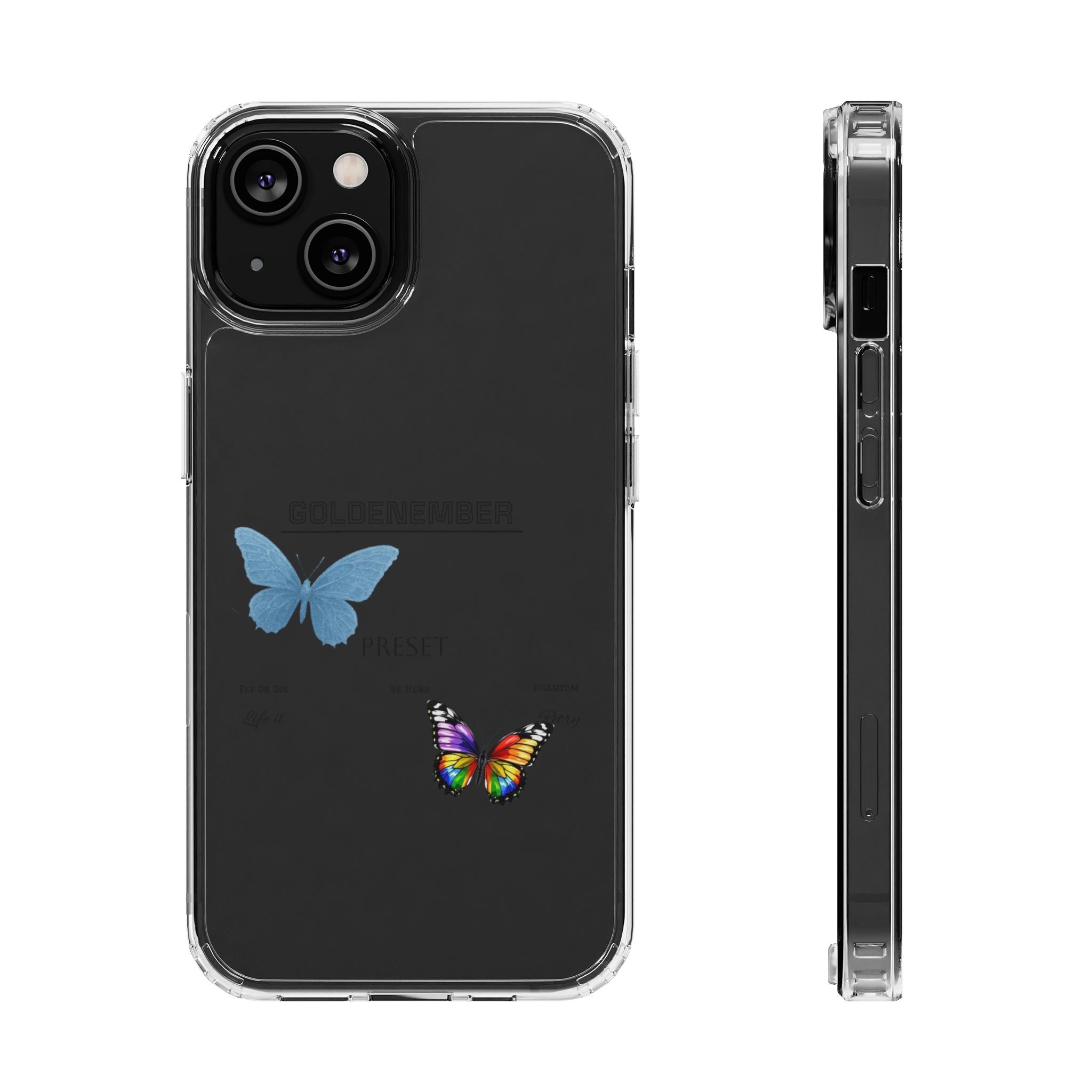 Butterfly Collab - Clear Phonecase