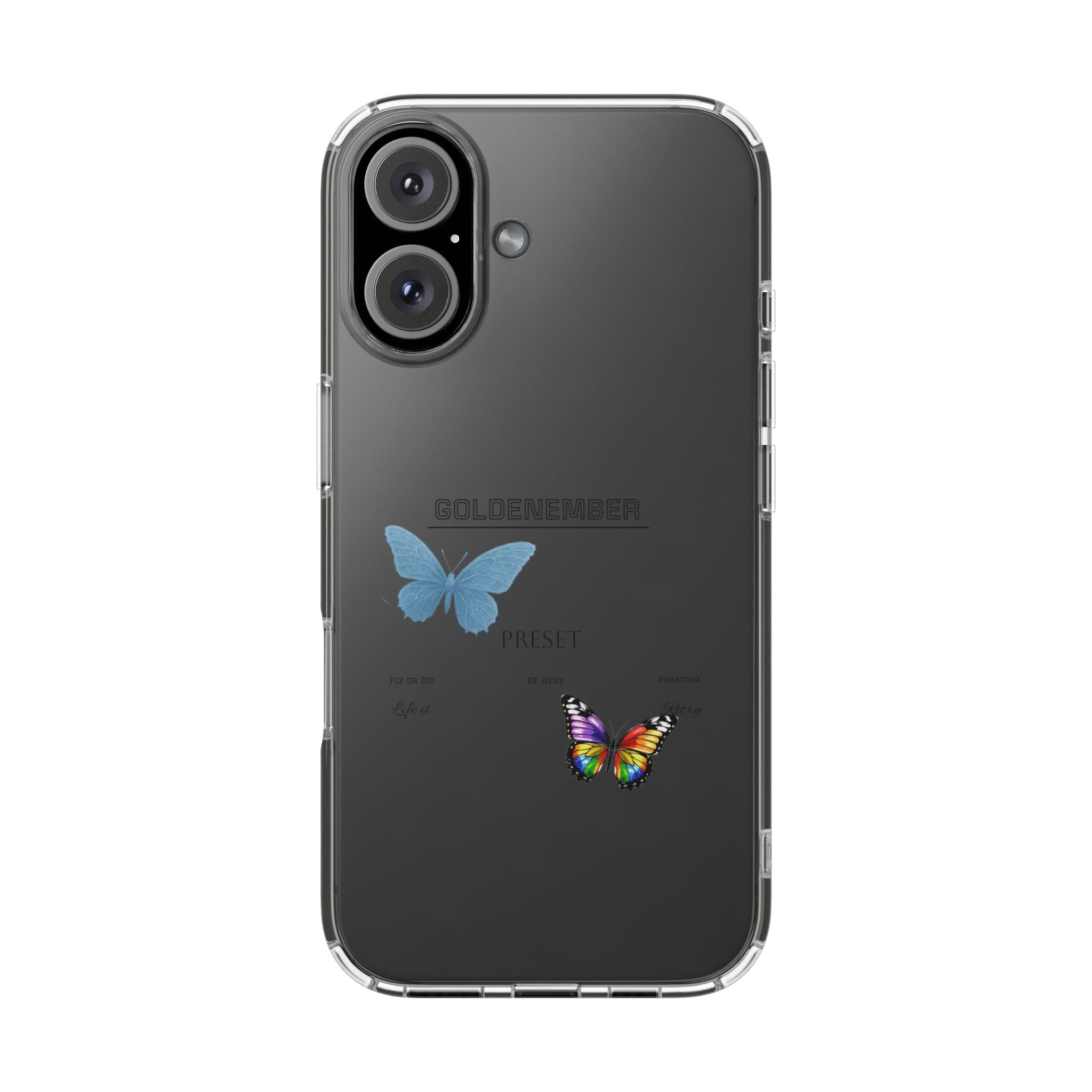 Butterfly Collab - Clear Phonecase