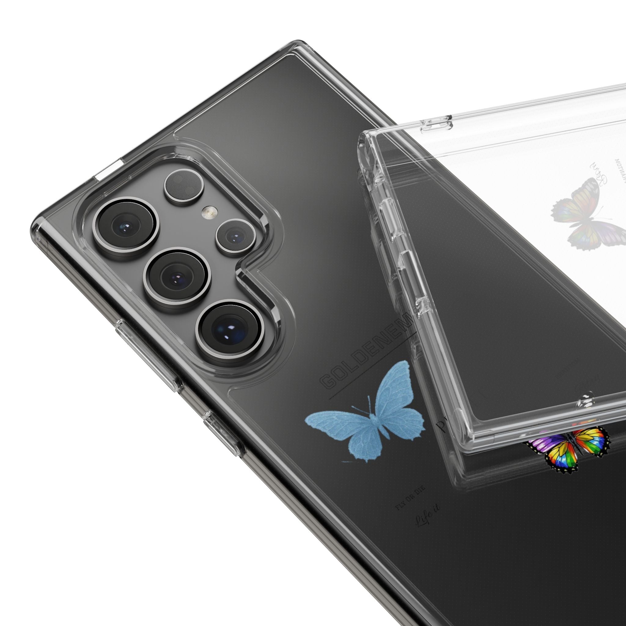 Butterfly Collab - Clear Phonecase