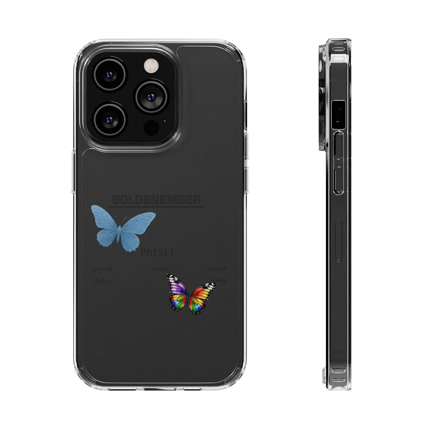 Butterfly Collab - Clear Phonecase