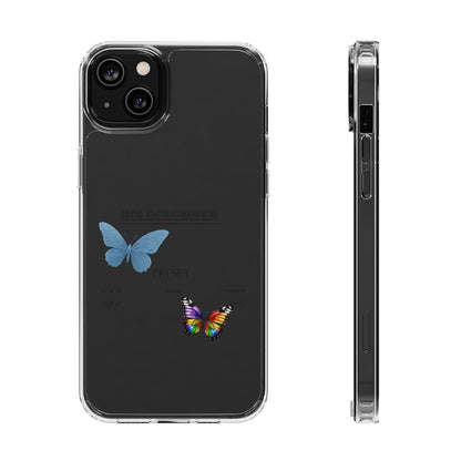 Butterfly Collab - Clear Phonecase