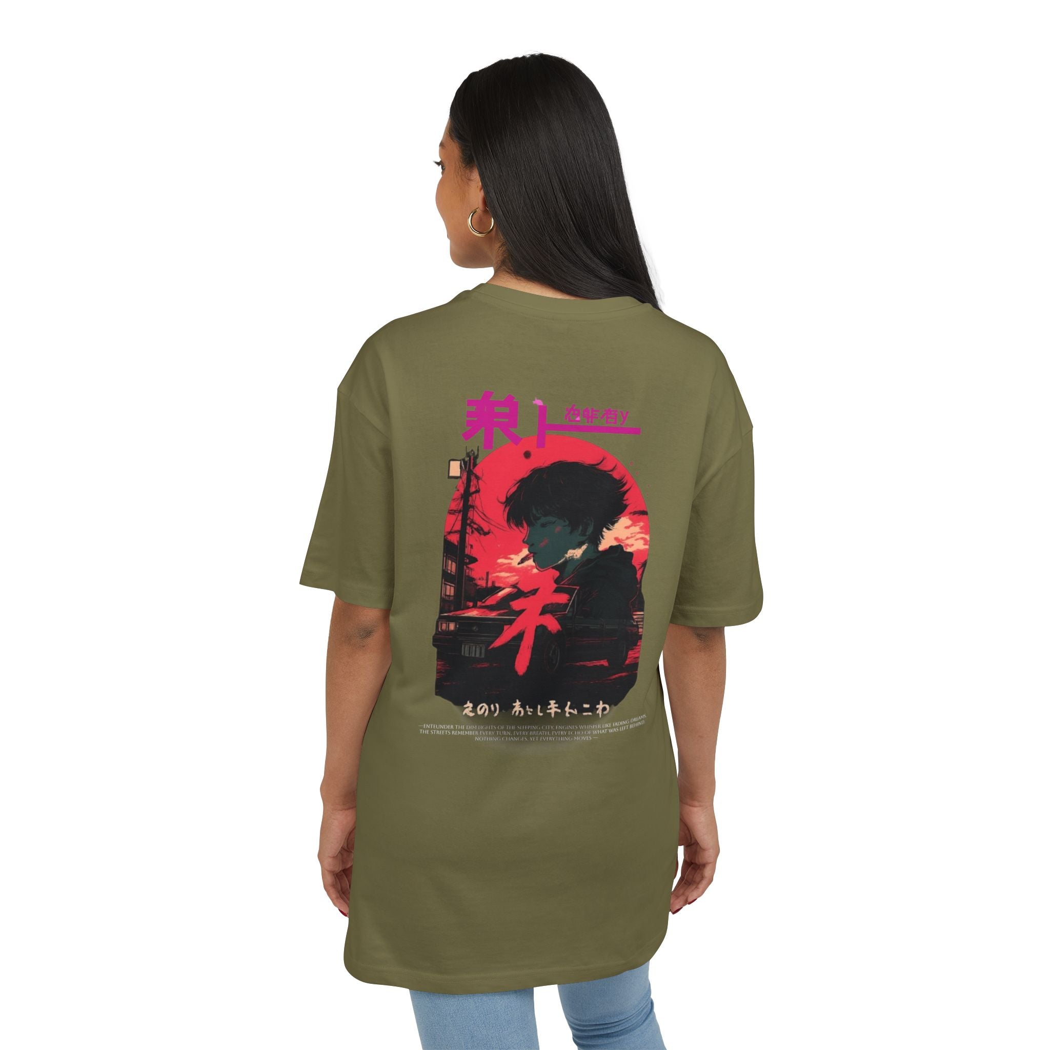 ''NightDrive'' - Oversized T-Shirt