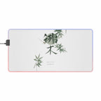 Japanese GreePalms - LED Gaming Mouse Pad