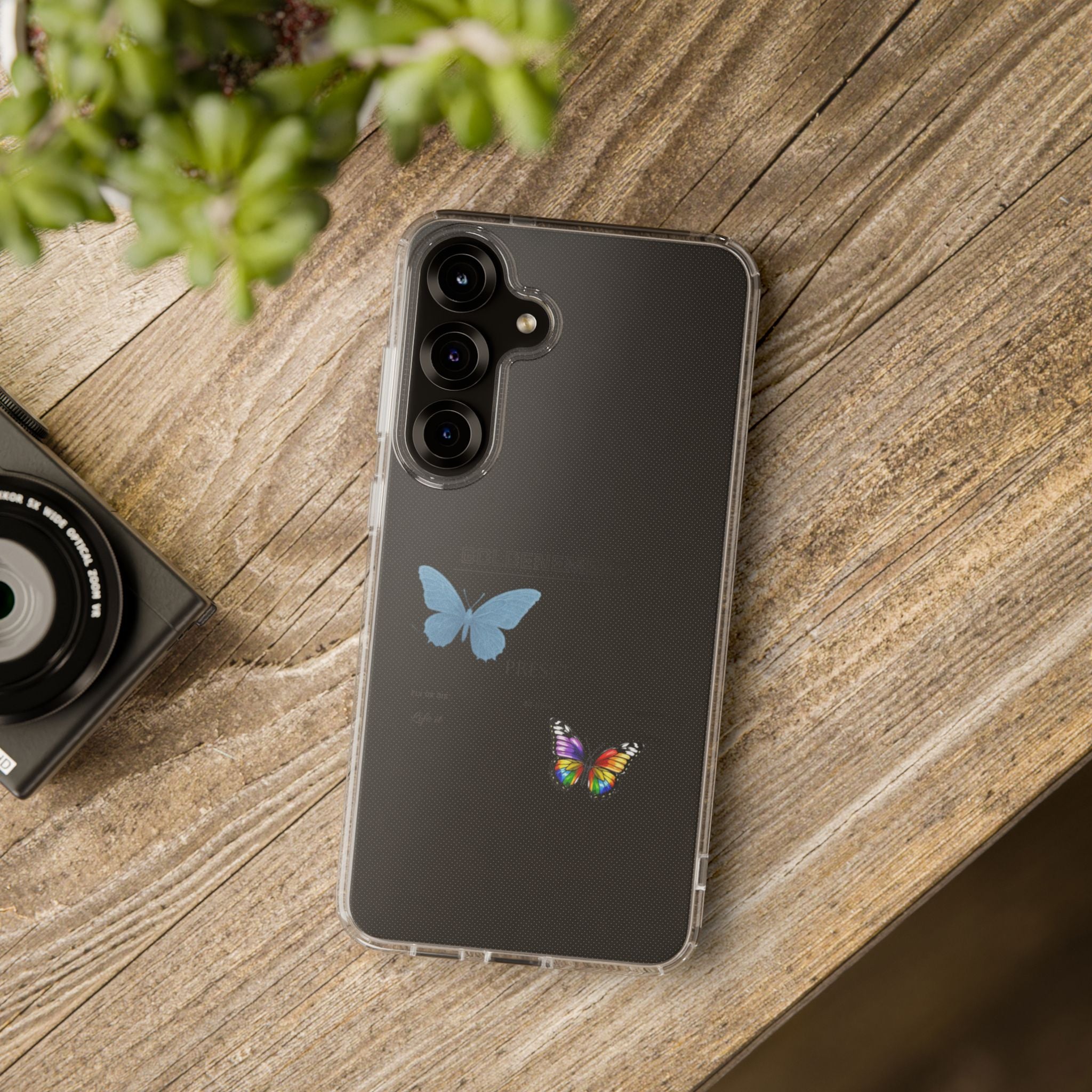 Butterfly Collab - Clear Phonecase