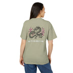 Dragon & Cherry Blossom - Faded T-Shirt