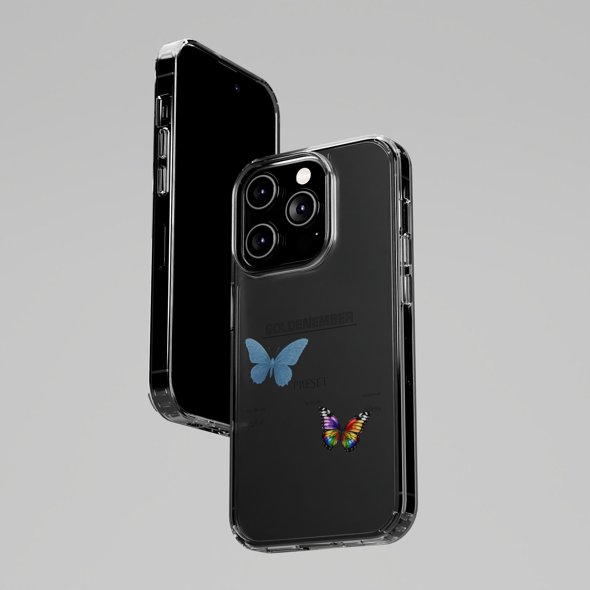 Butterfly Collab - Clear Phonecase