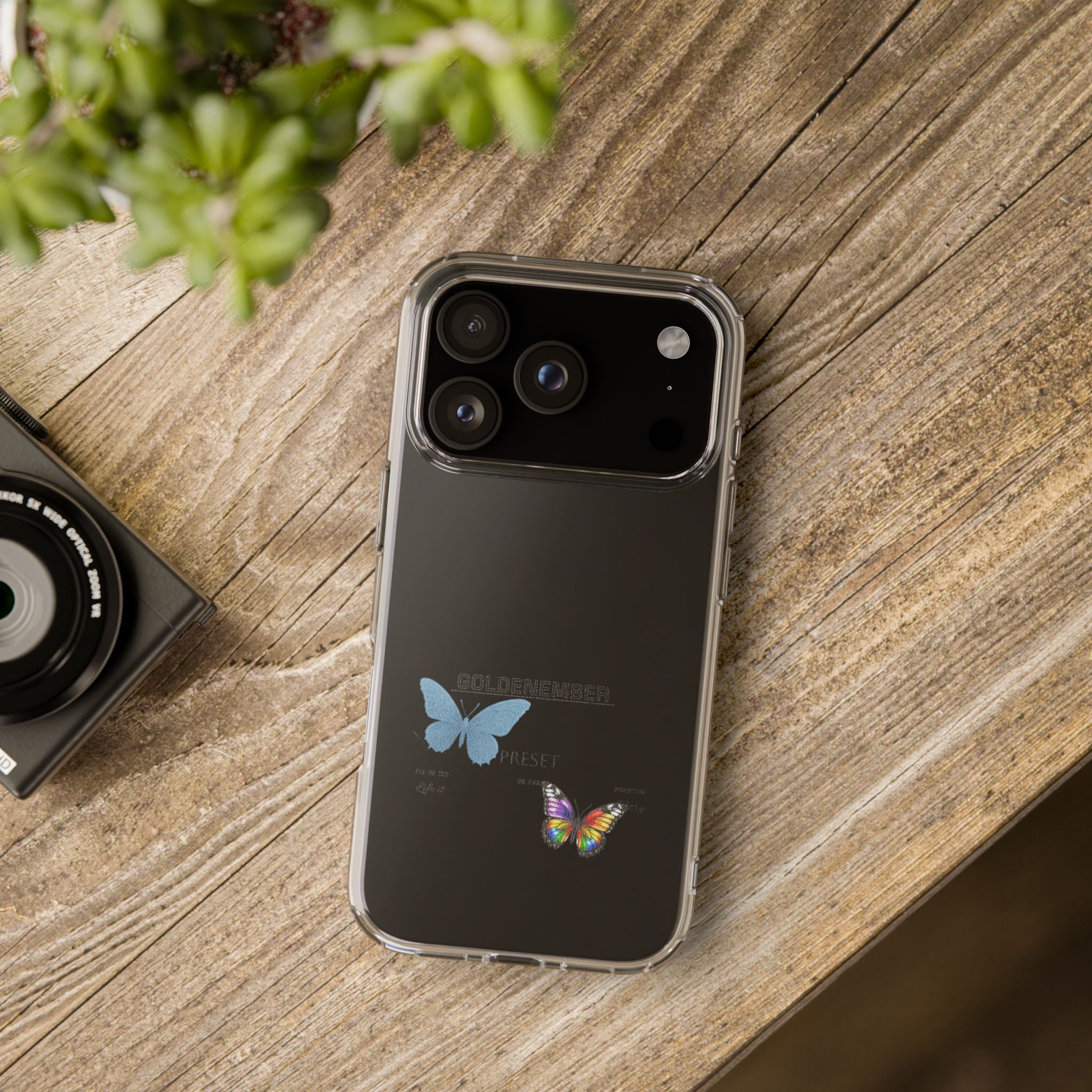 Butterfly Collab - Clear Phonecase