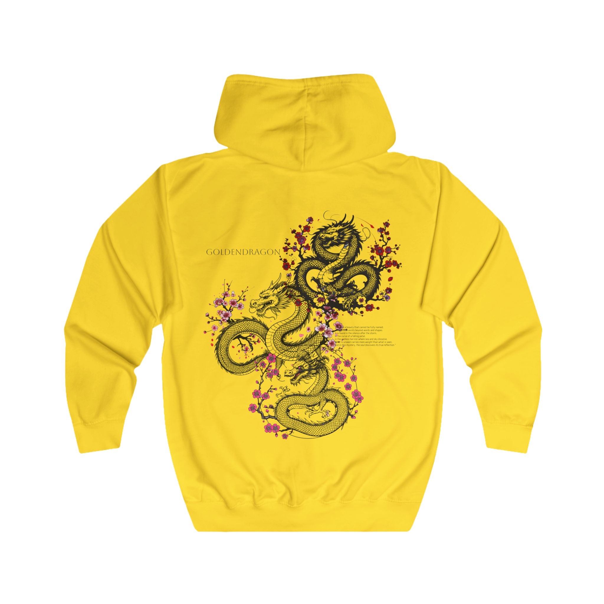 Dragon Sakura - Full Zip Hoodie