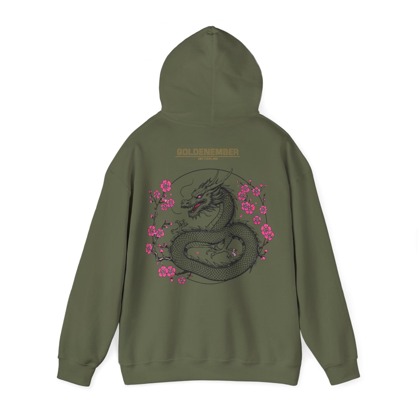 "Be the art" Cherry Blossom Dragon - Hoodie