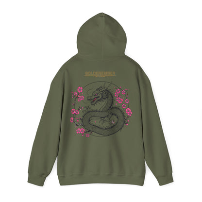 "Be the art" Cherry Blossom Dragon - Hoodie