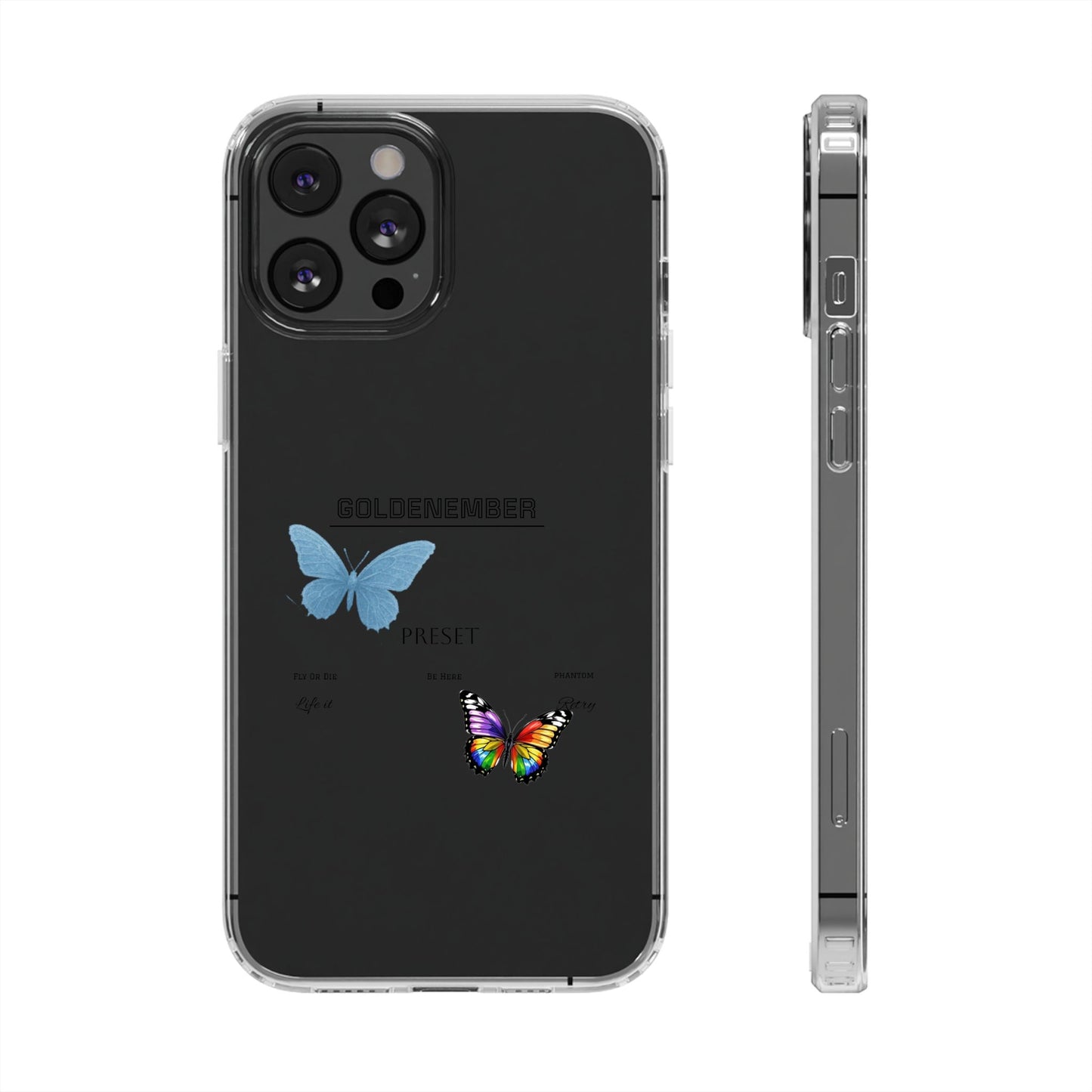 Butterfly Collab - Clear Phonecase