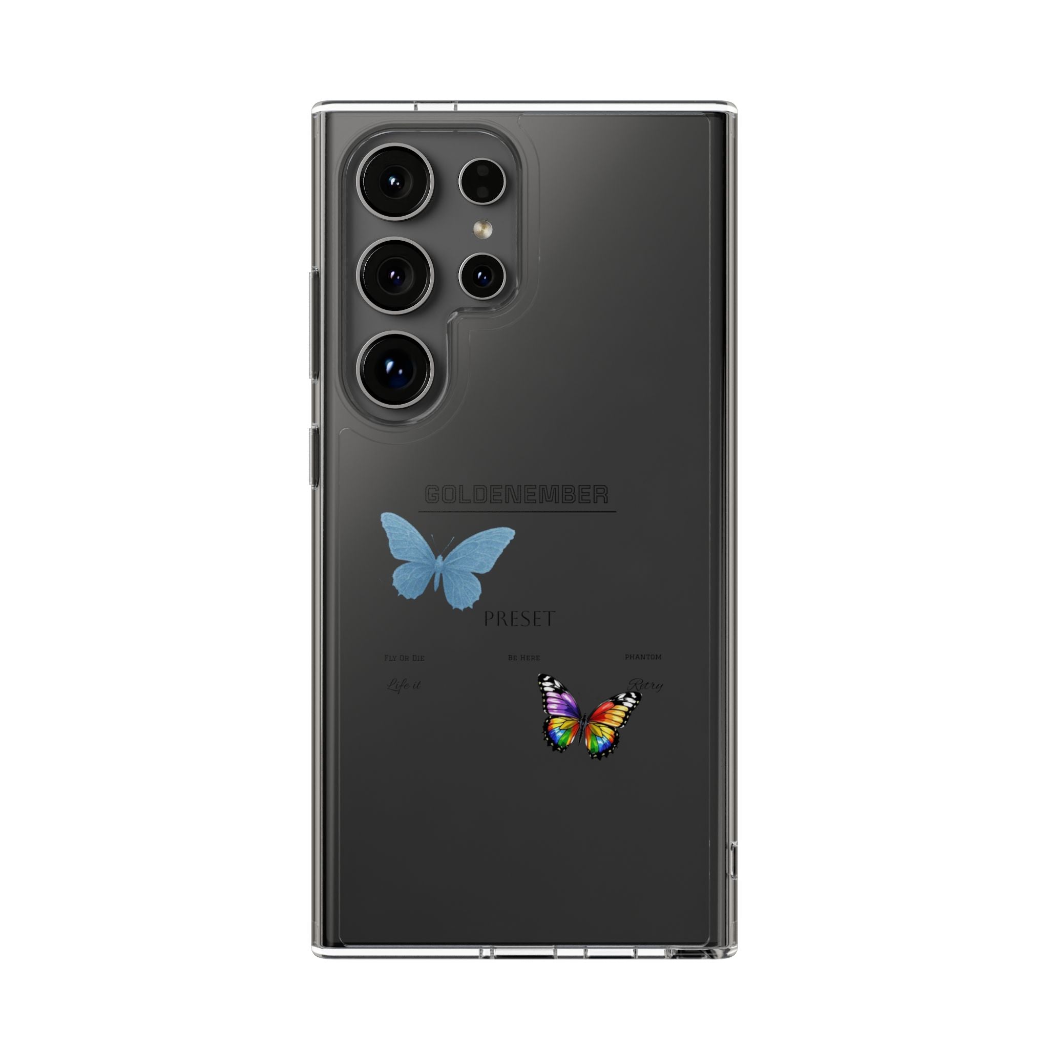 Butterfly Collab - Clear Phonecase