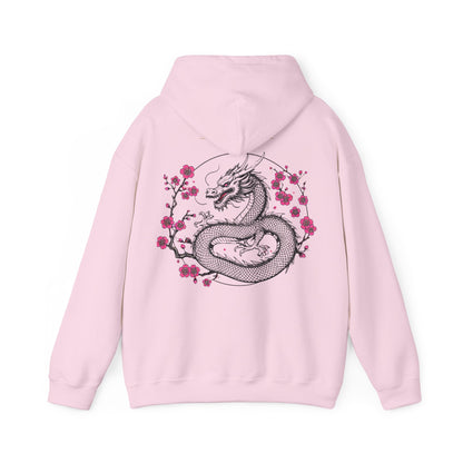 "Be the art" Cherry Blossom Dragon - Hoodie