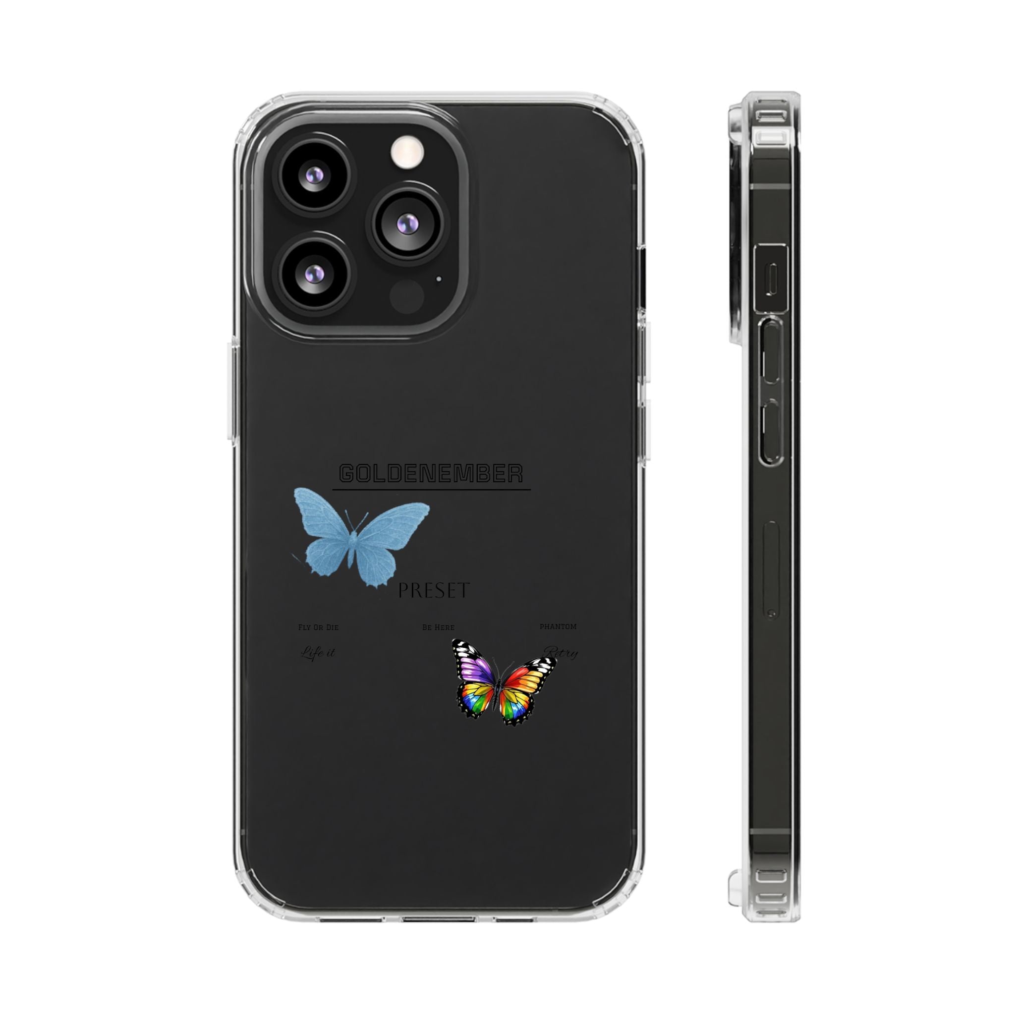 Butterfly Collab - Clear Phonecase