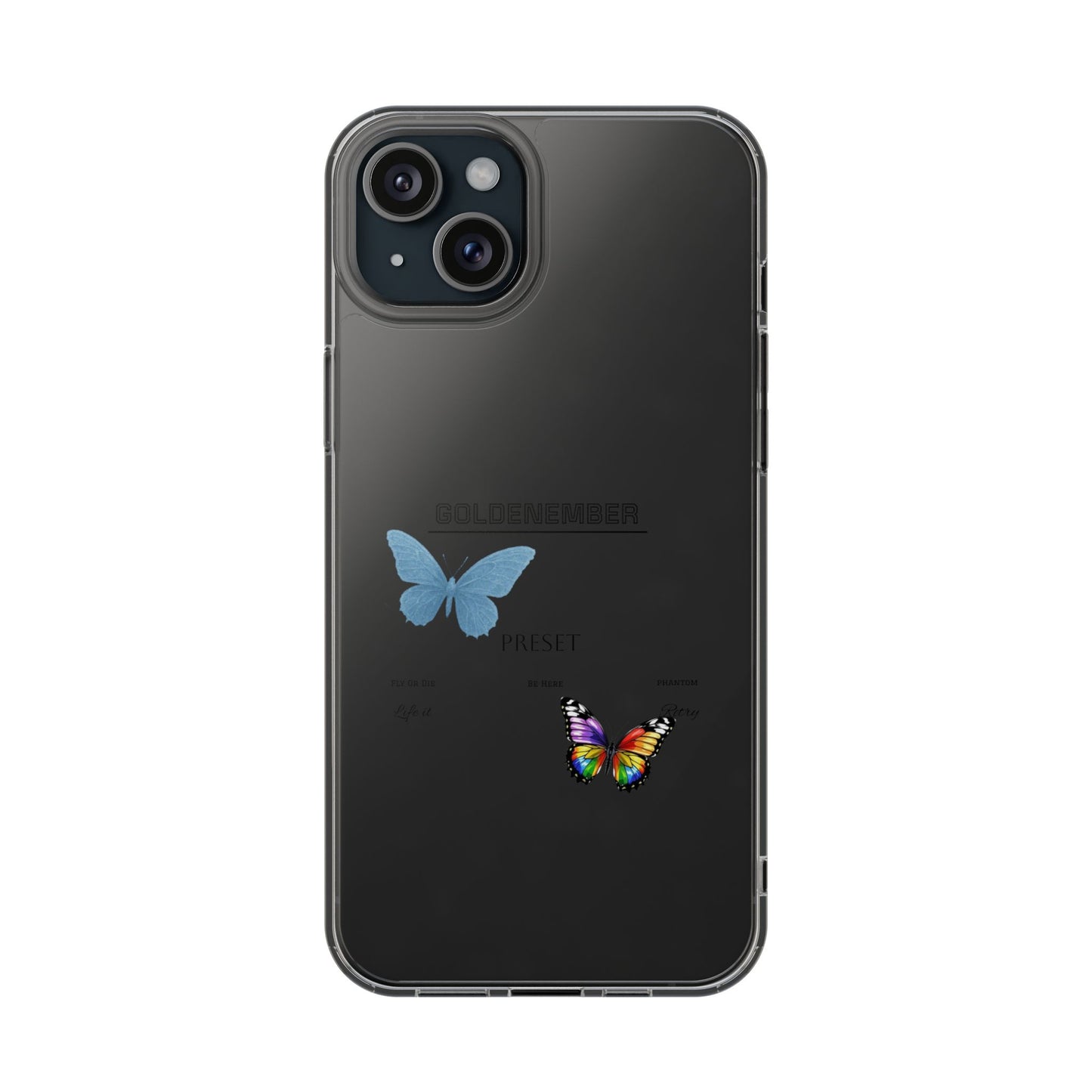 Butterfly Collab - Clear Phonecase