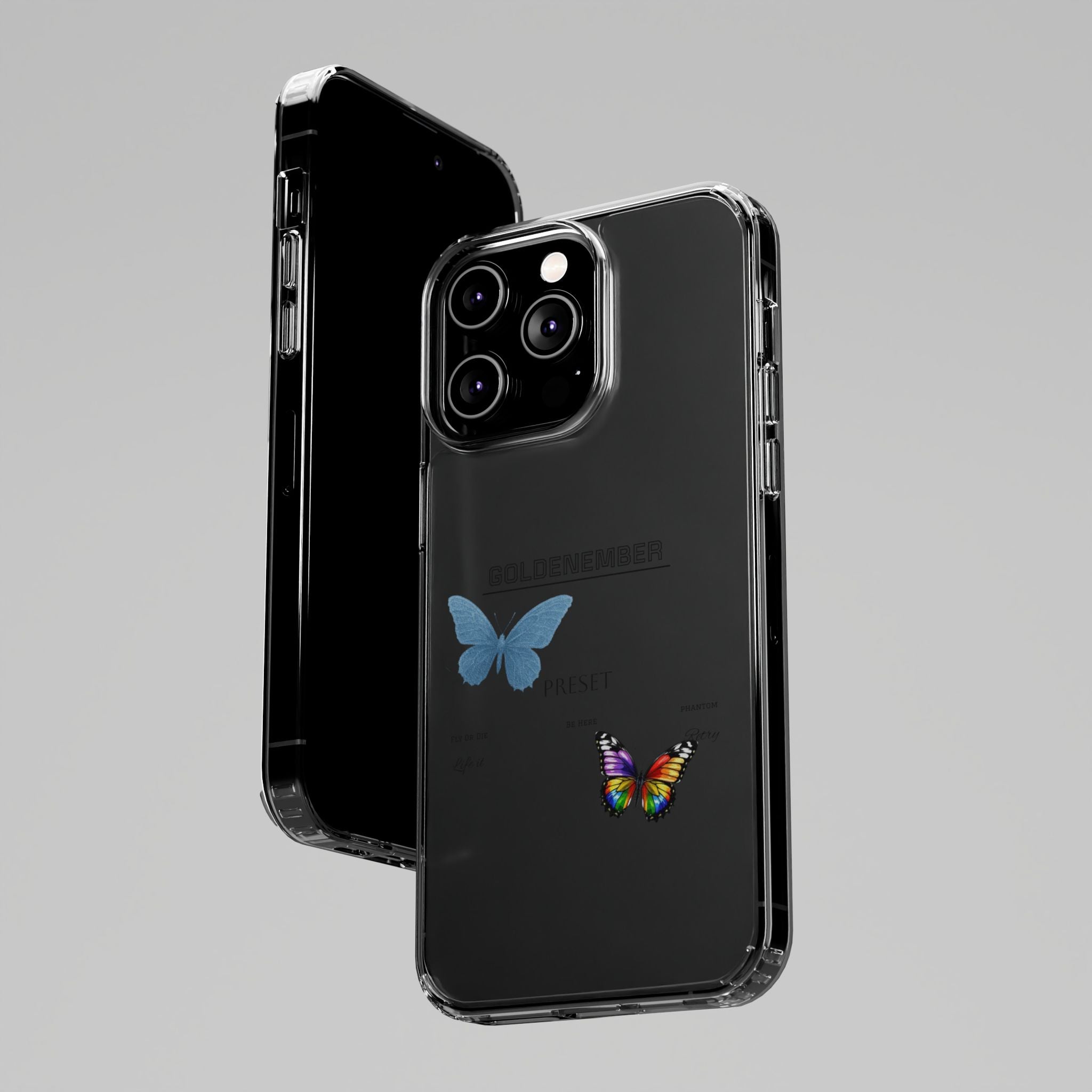Butterfly Collab - Clear Phonecase