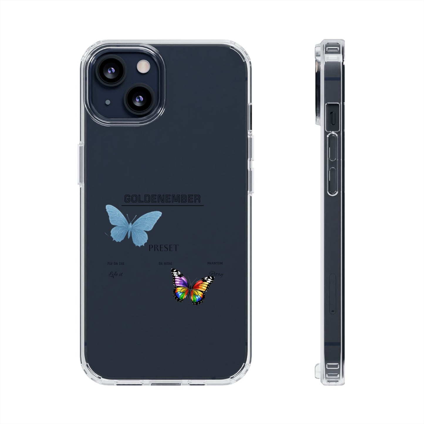 Butterfly Collab - Clear Phonecase