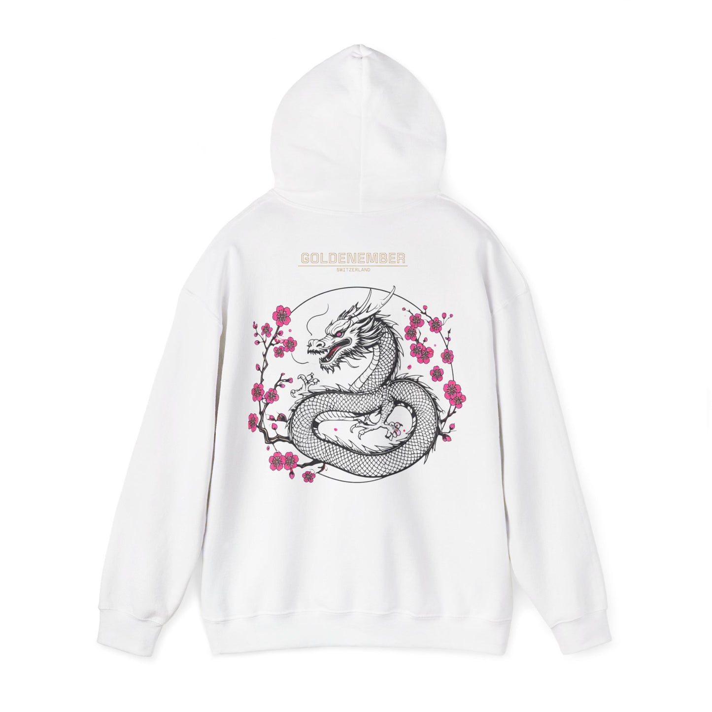 "Be the art" Cherry Blossom Dragon - Hoodie