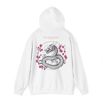 "Be the art" Cherry Blossom Dragon - Hoodie