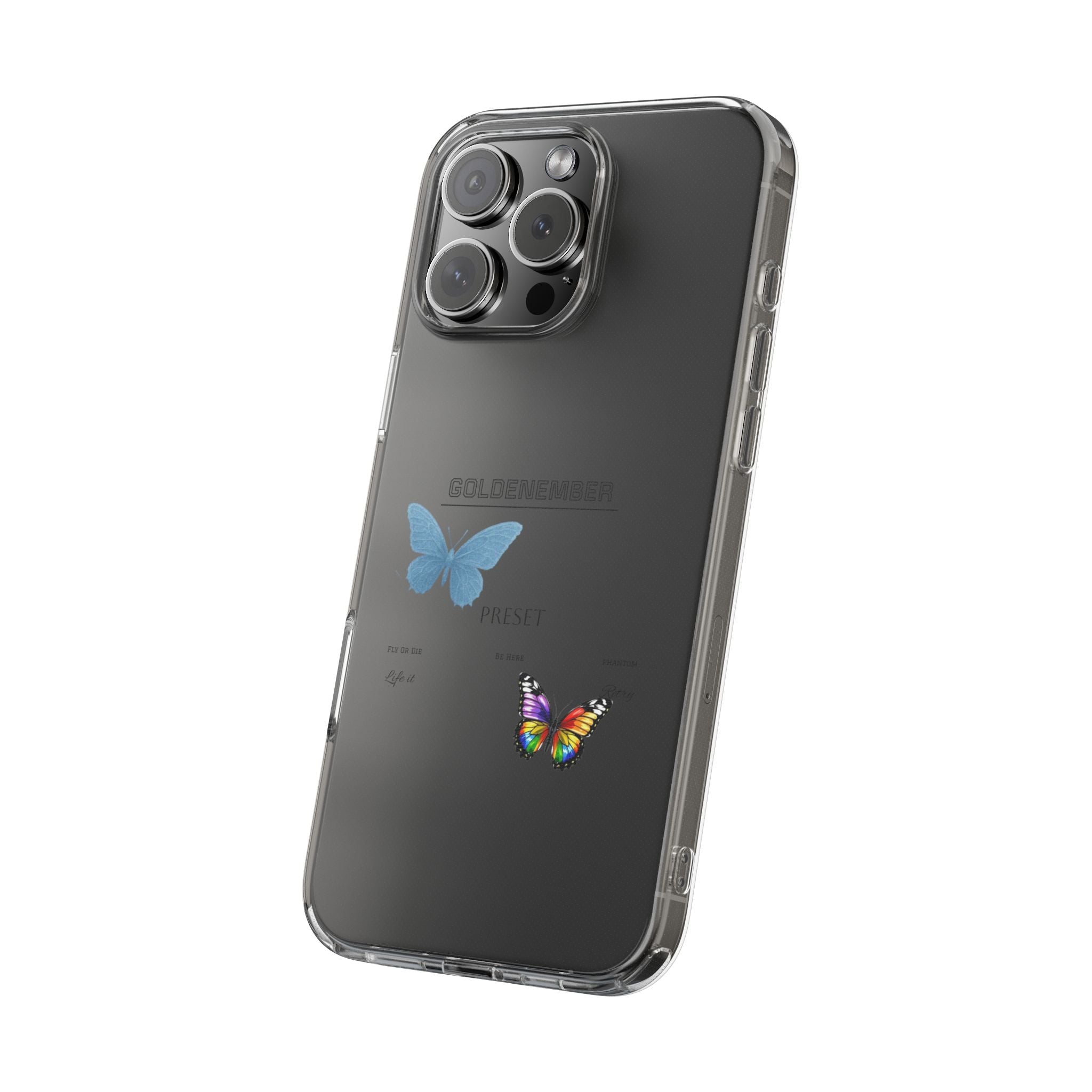 Butterfly Collab - Clear Phonecase