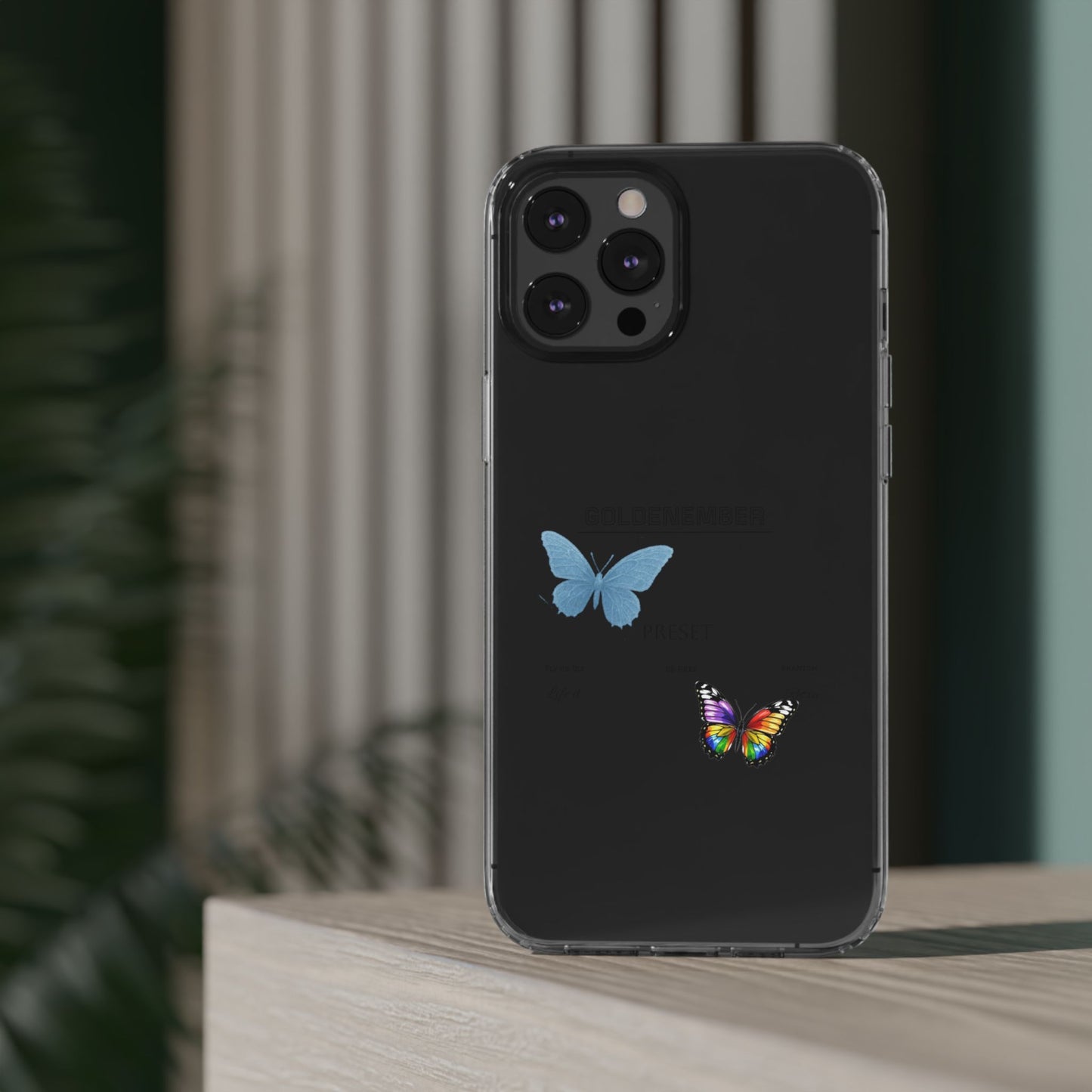 Butterfly Collab - Clear Phonecase