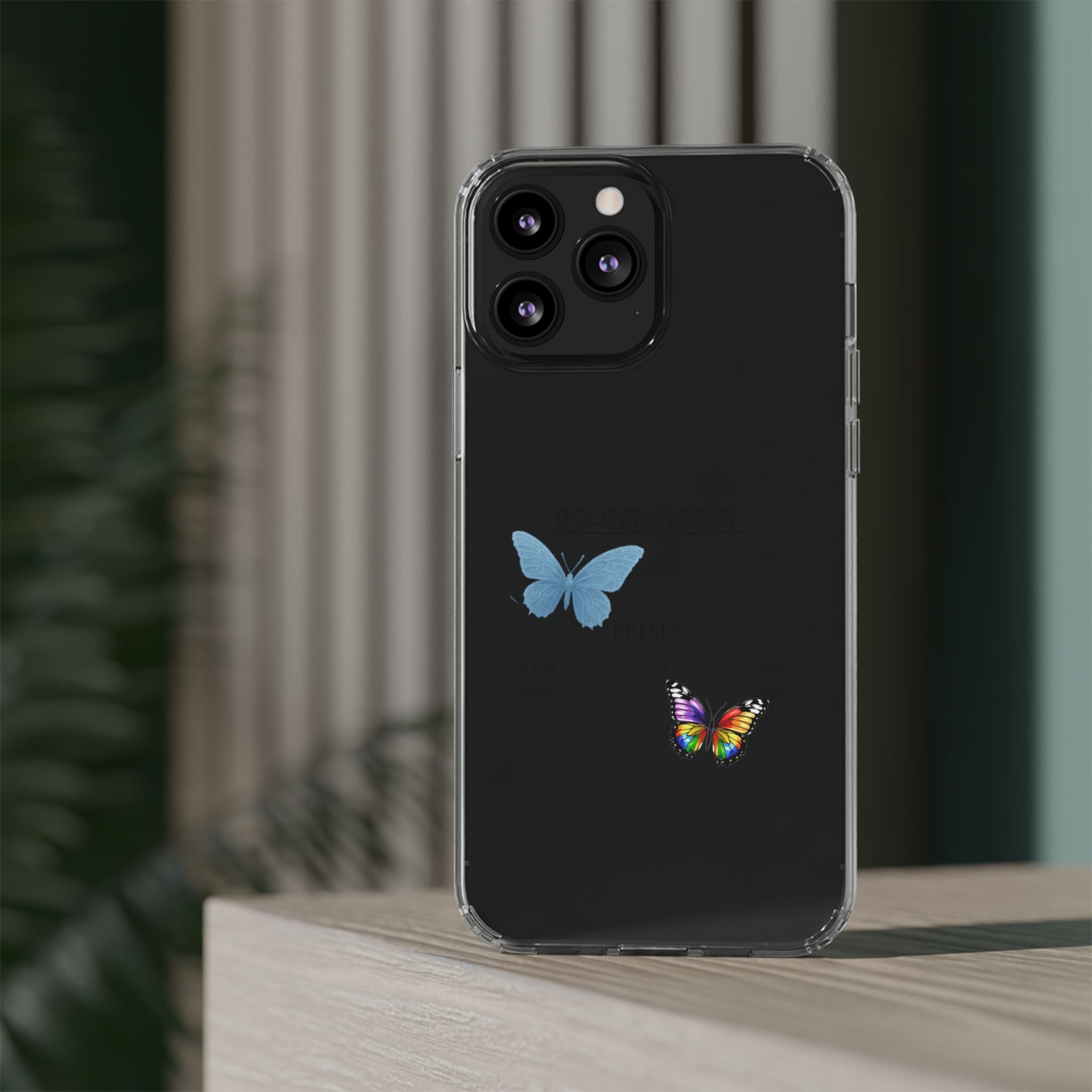 Butterfly Collab - Clear Phonecase