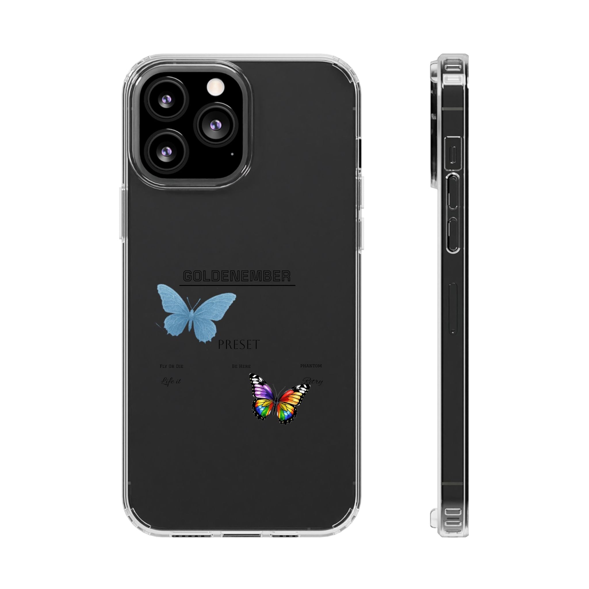 Butterfly Collab - Clear Phonecase