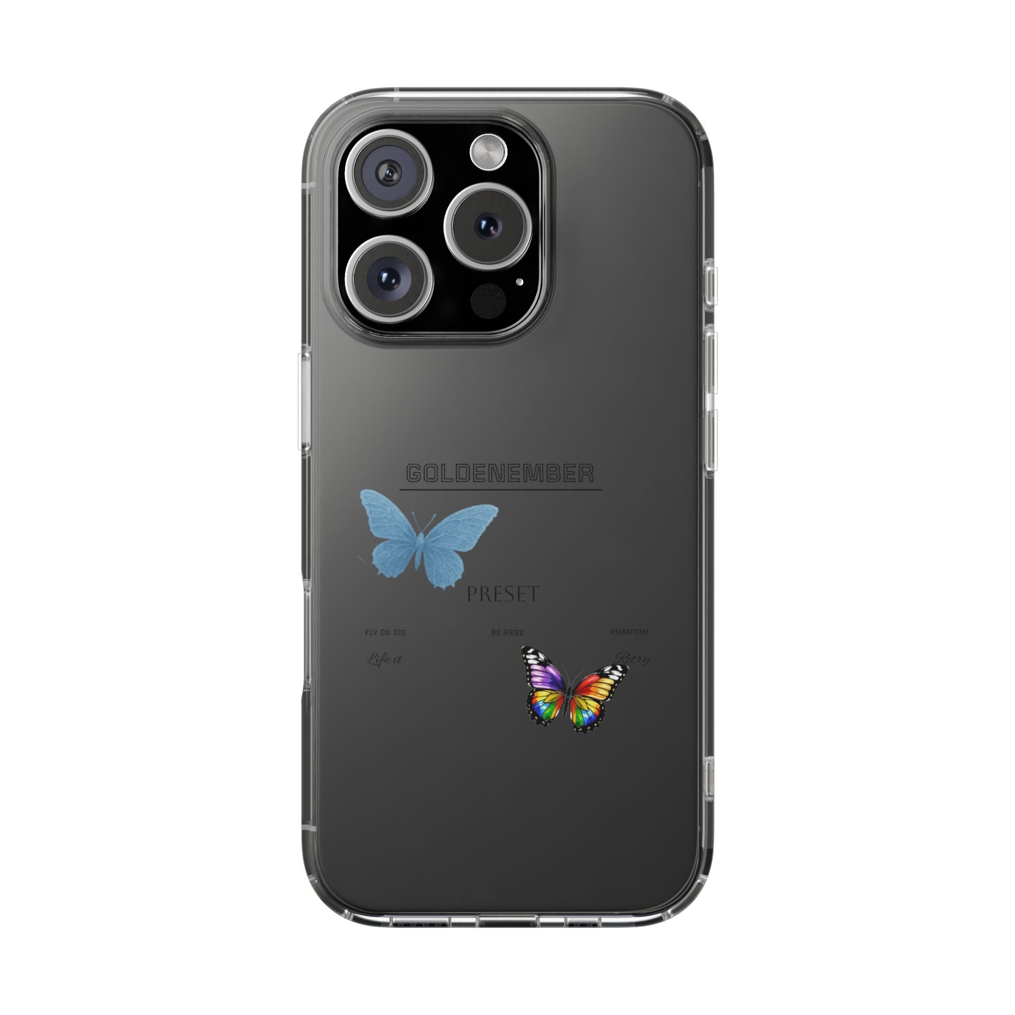 Butterfly Collab - Clear Phonecase