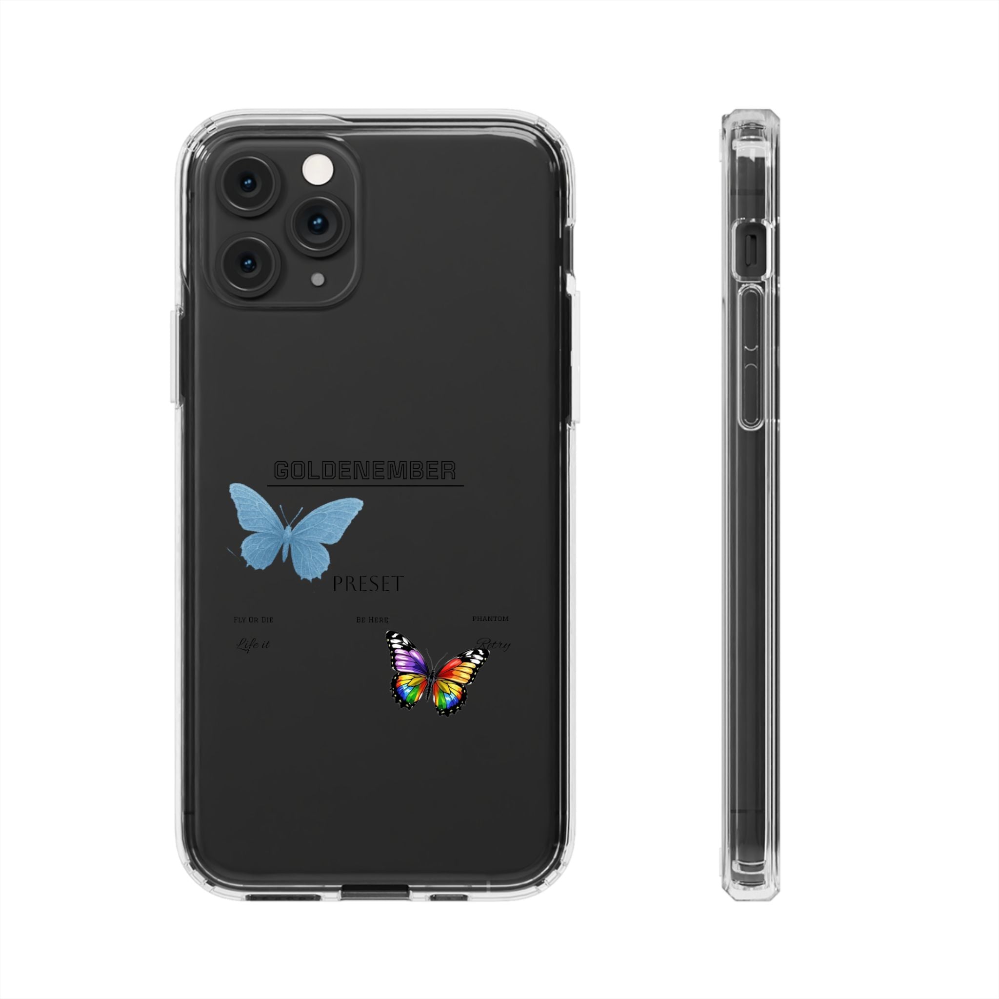 Butterfly Collab - Clear Phonecase