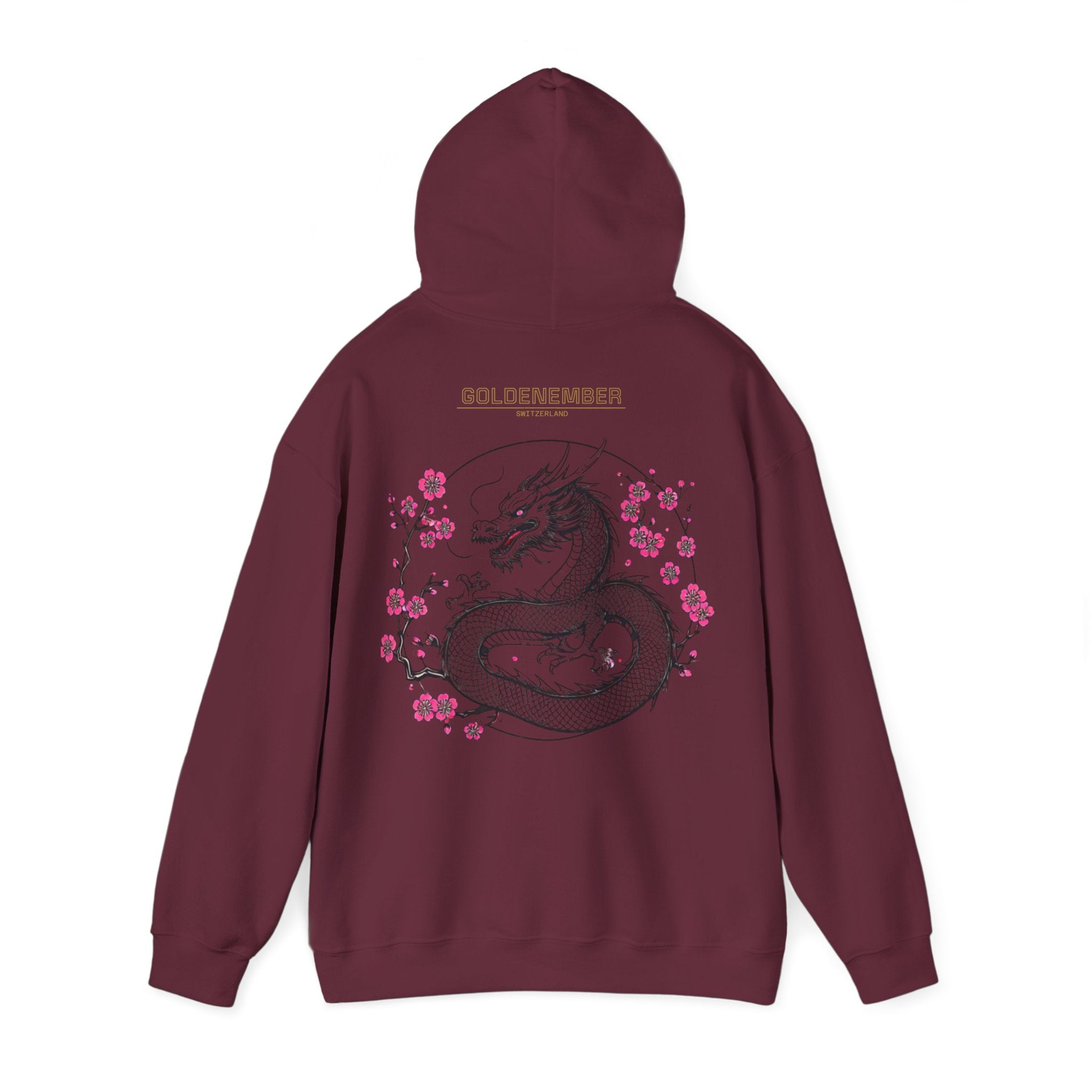 "Be the art" Cherry Blossom Dragon - Hoodie