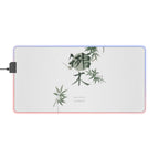 Japanese GreePalms - LED Gaming Mouse Pad