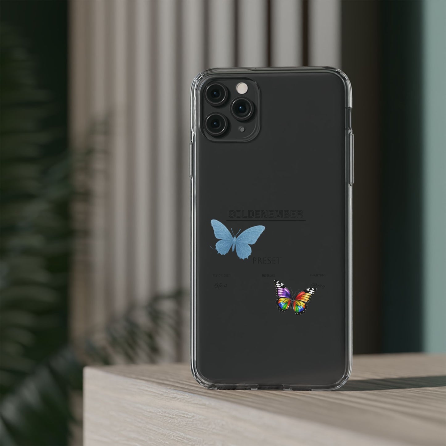 Butterfly Collab - Clear Phonecase