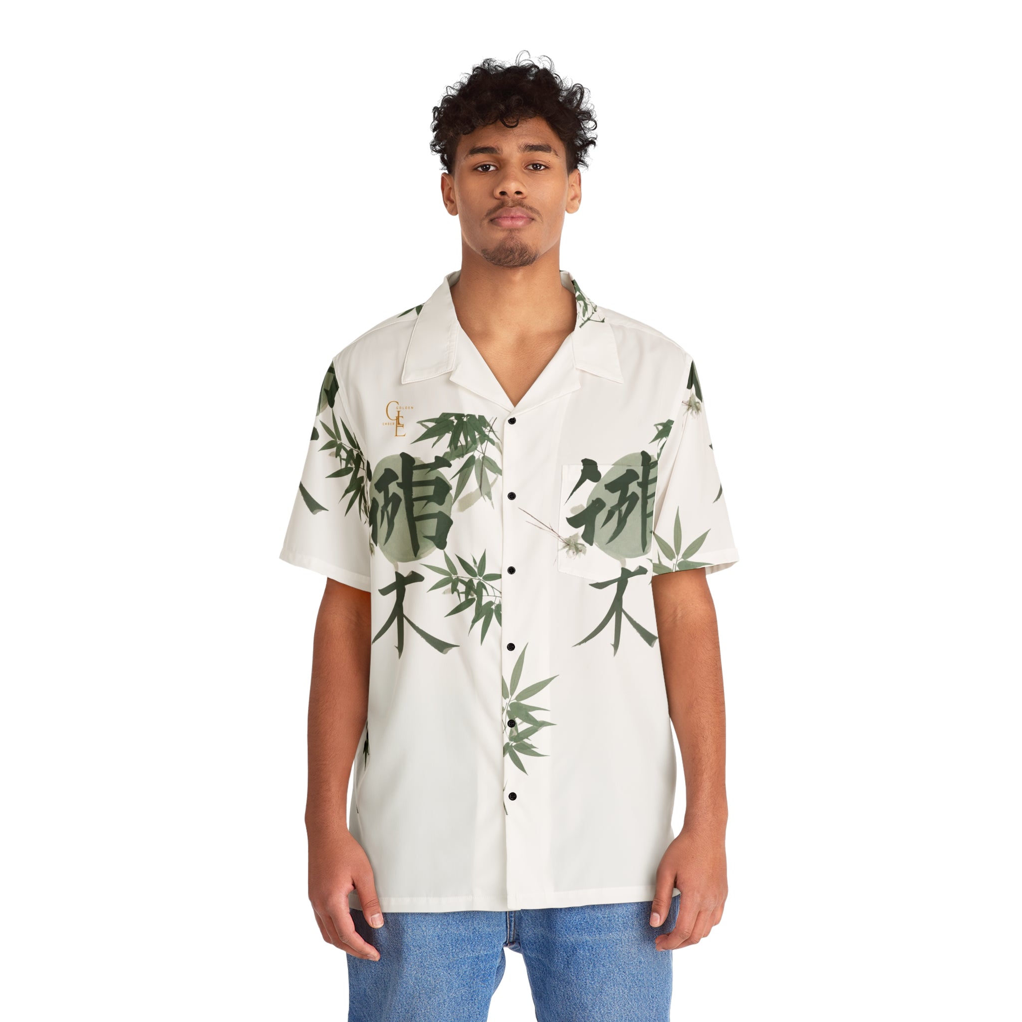 ''BambooPalms'' - Hawaiian Shirt