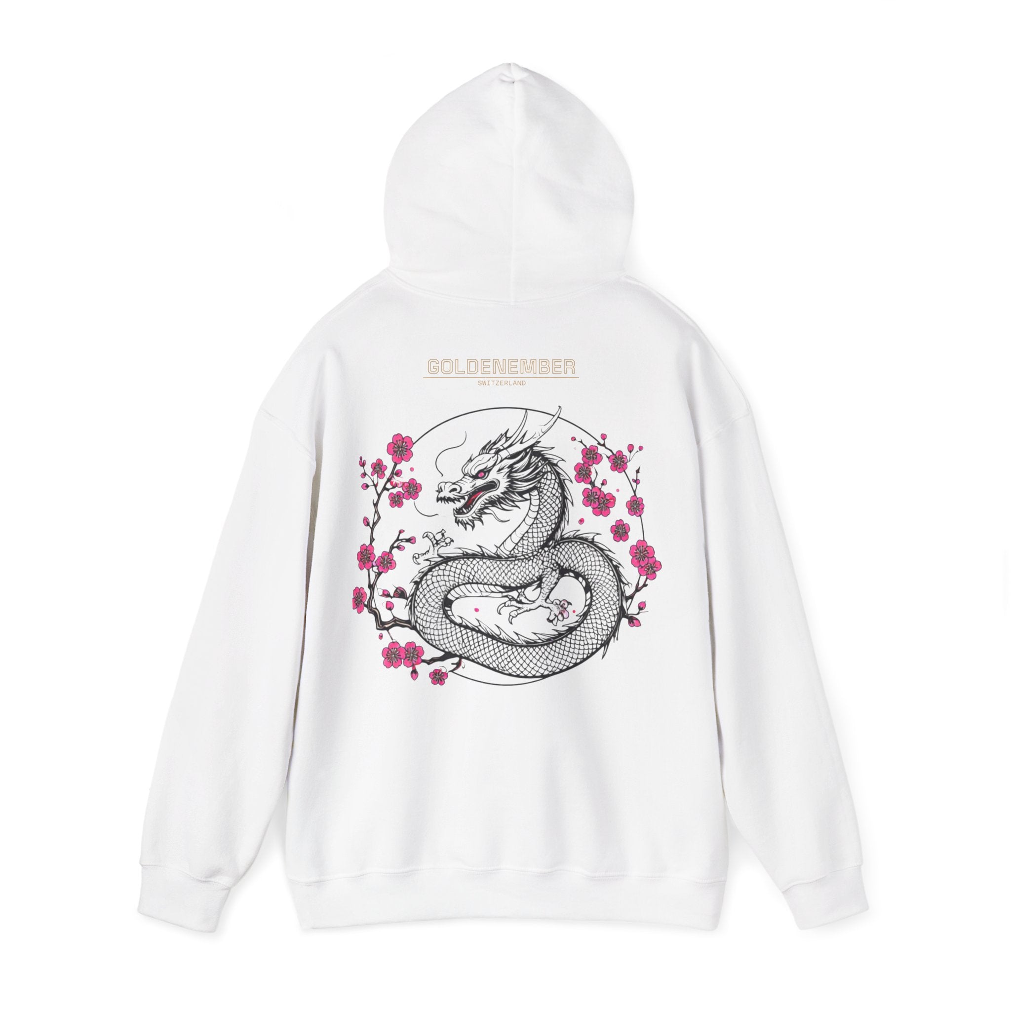 "Be the art" Cherry Blossom Dragon - Hoodie