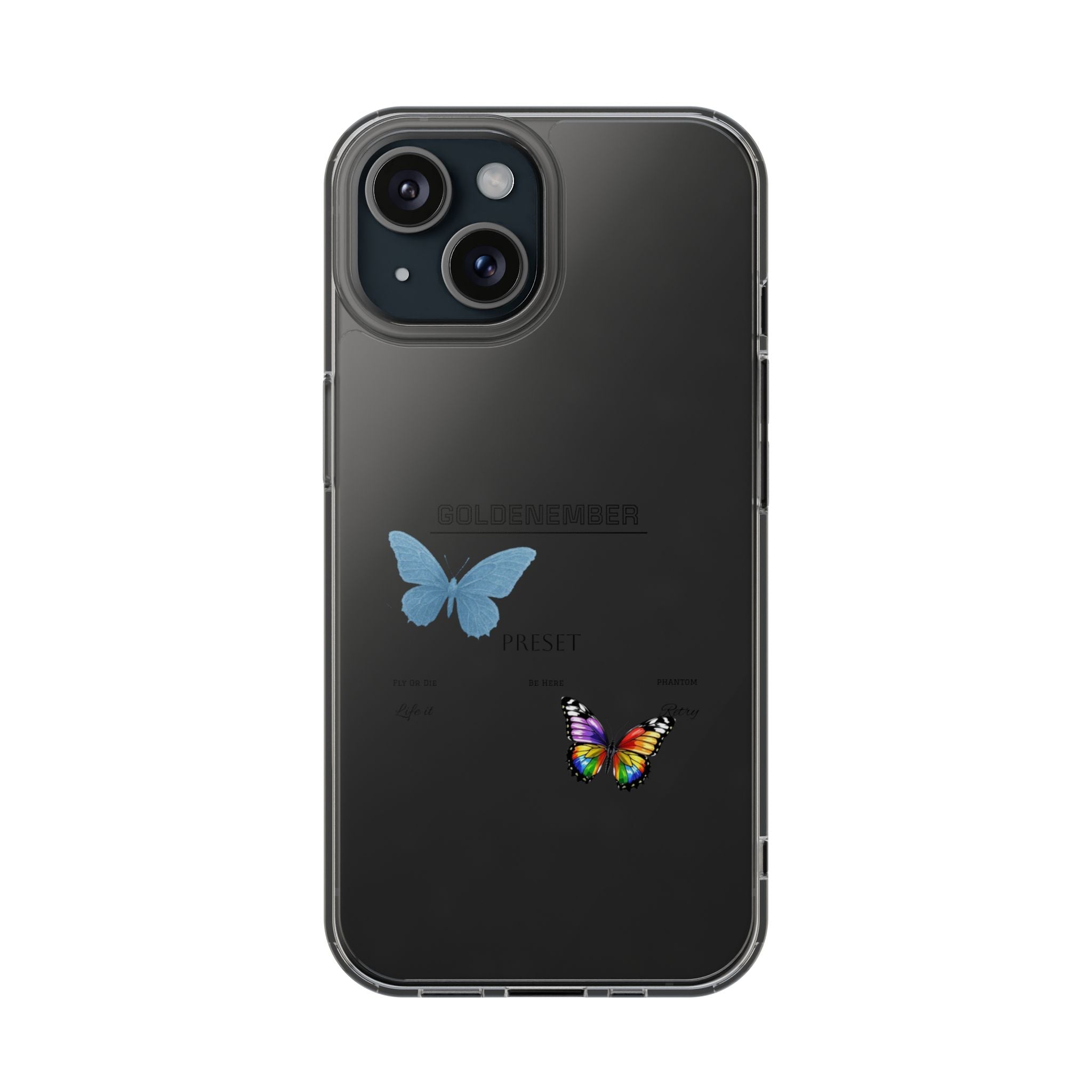 Butterfly Collab - Clear Phonecase