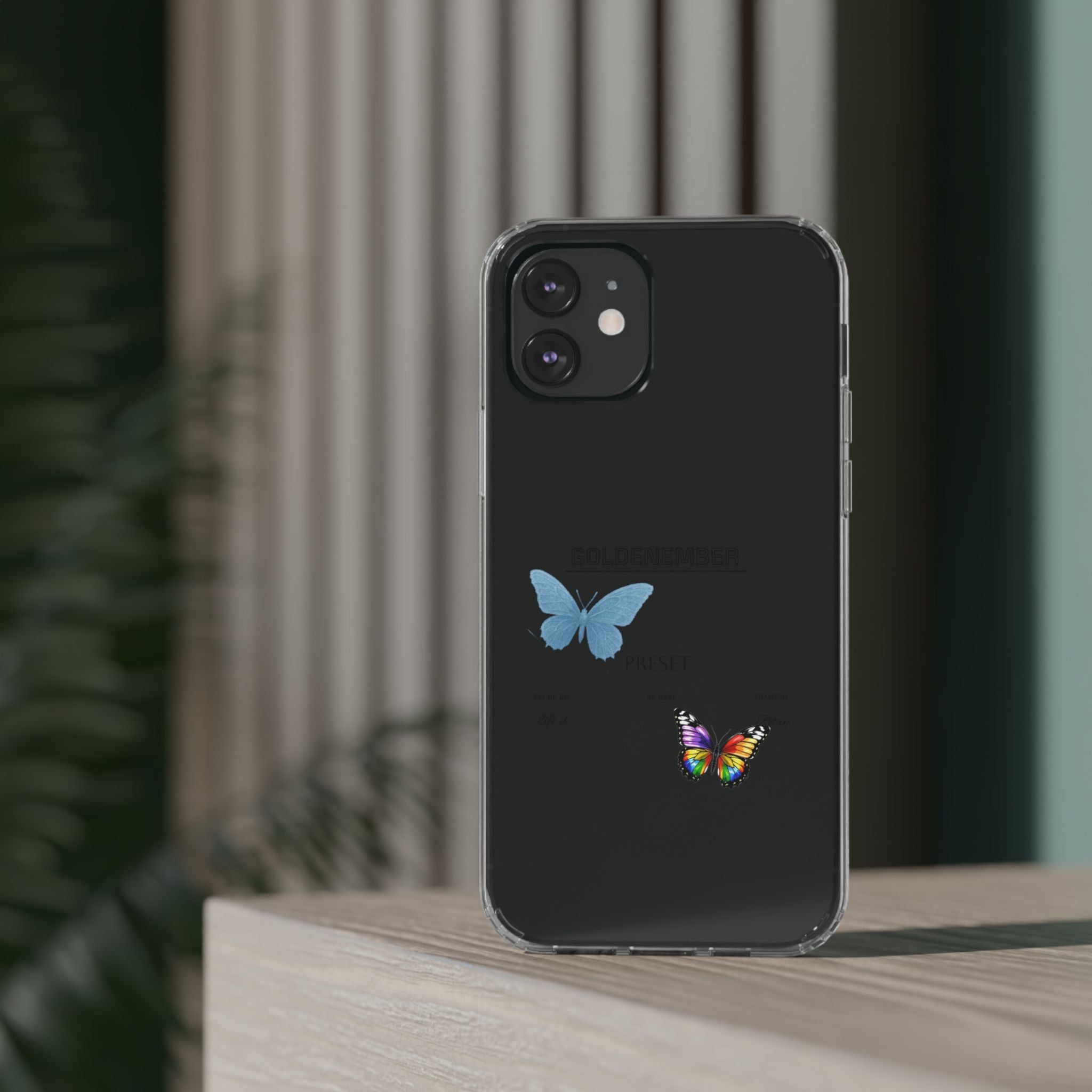 Butterfly Collab - Clear Phonecase