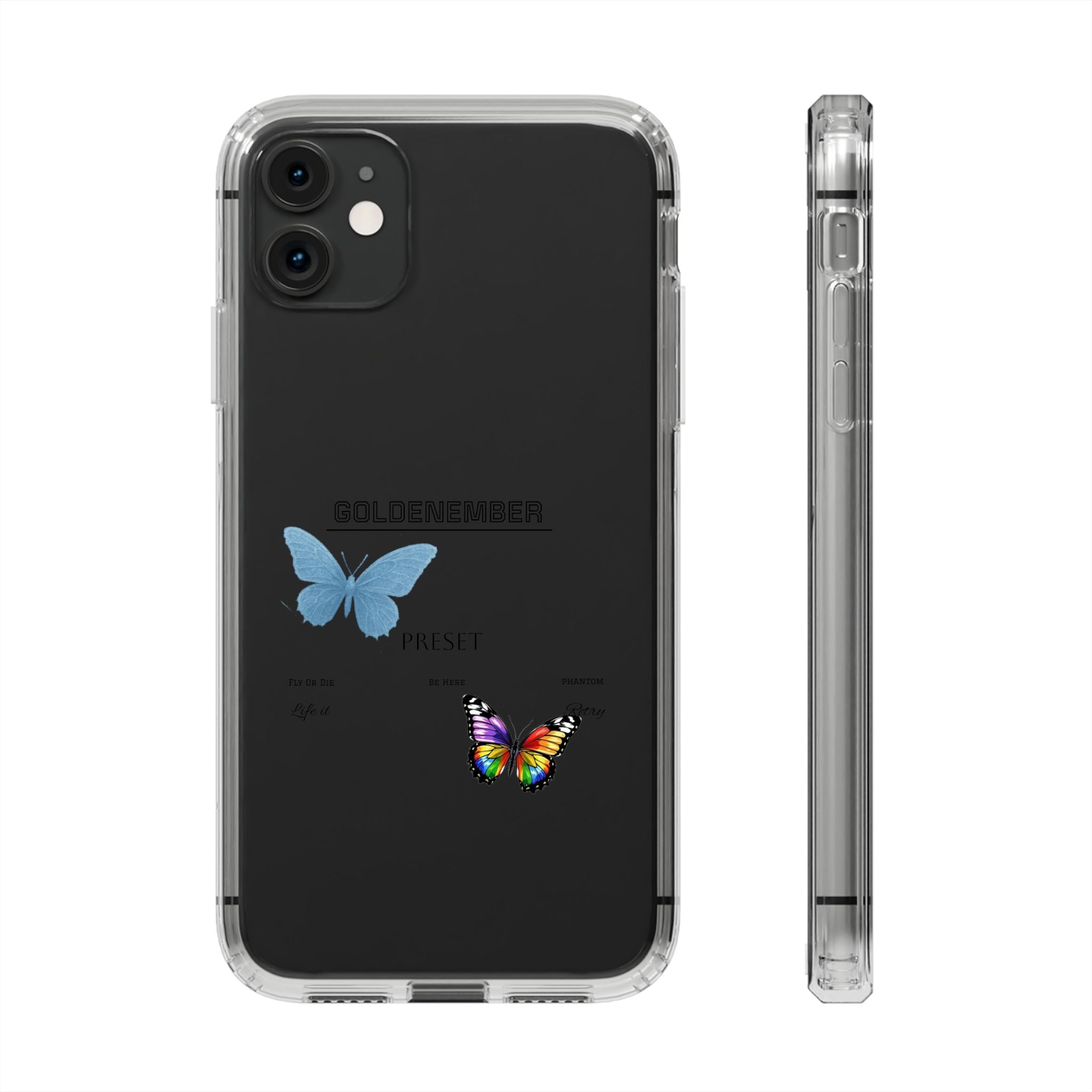 Butterfly Collab - Clear Phonecase